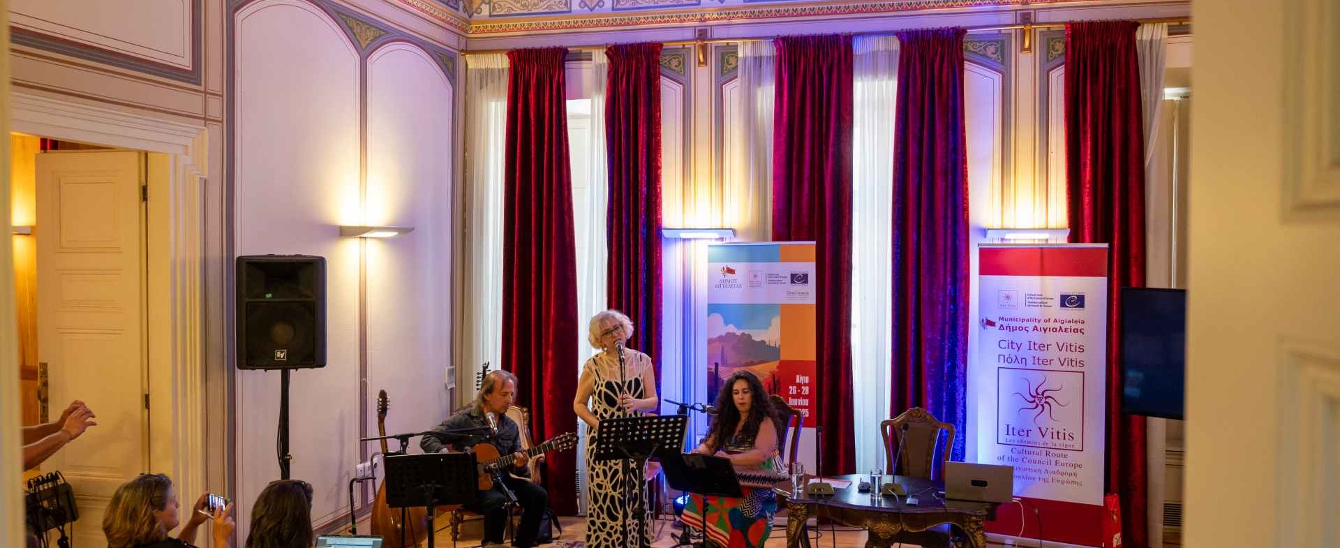 2η Ετήσια Συνάντηση των Μελών της Πολιτιστικής Διαδρομής Iter Vitis Δρόμοι του Κρασιού του Συμβουλίου της Ευρώπης στο Αίγιο 2η Ετήσια Συνάντηση των Μελών της Πολιτιστικής Διαδρομής Iter Vitis Δρόμοι του Κρασιού του Συμβουλίου της Ευρώπης στο Αίγιο